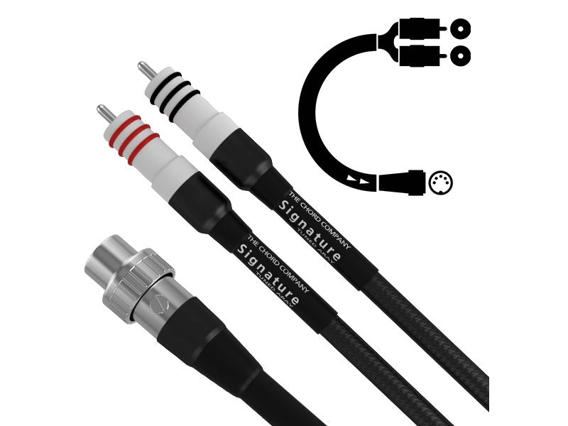 Chord Signature Tuned ARAY Analogue DIN Cables Studio Incar