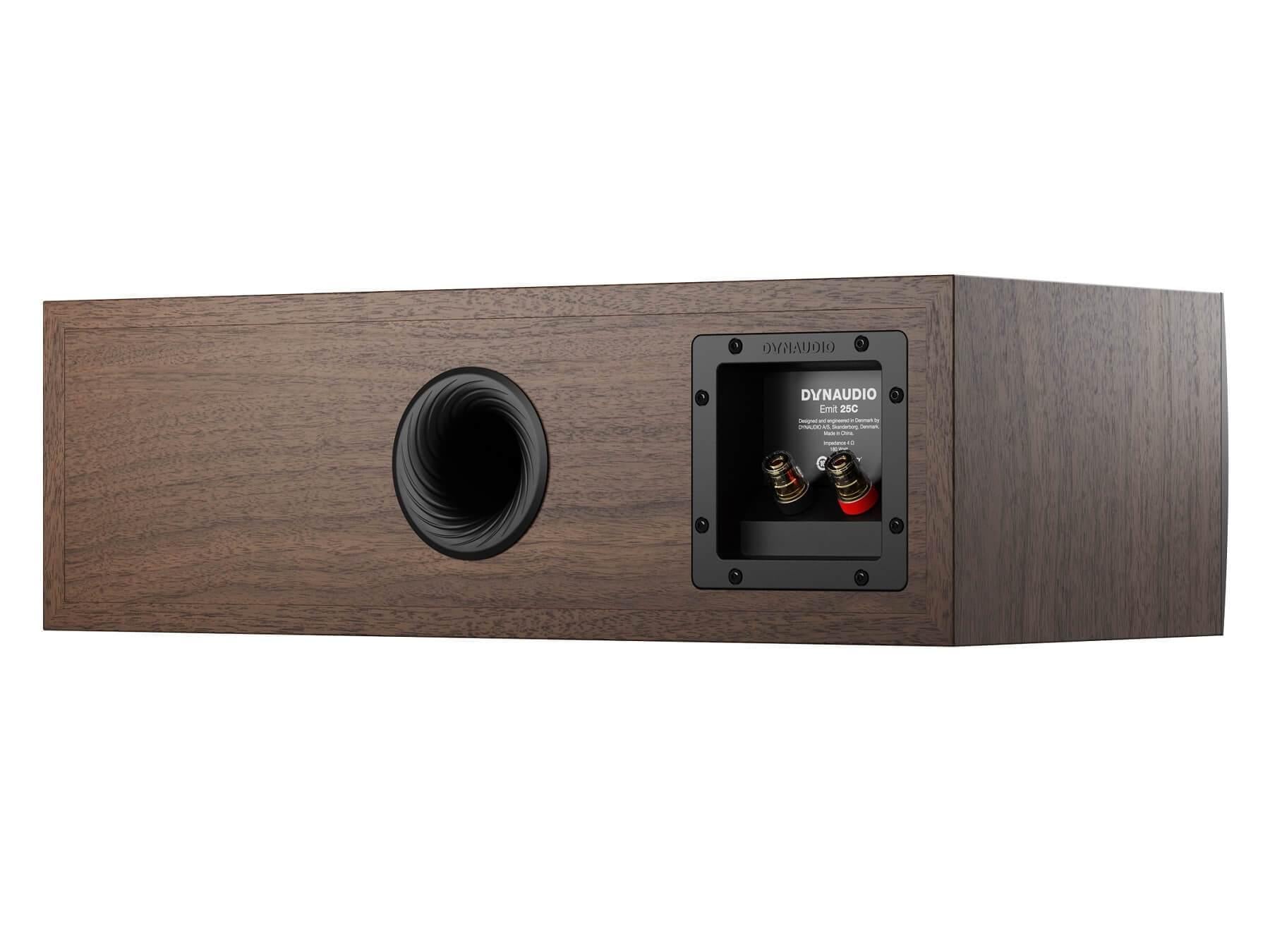 Dynaudio Emit 25C - Centre Speaker - Walnut Back
