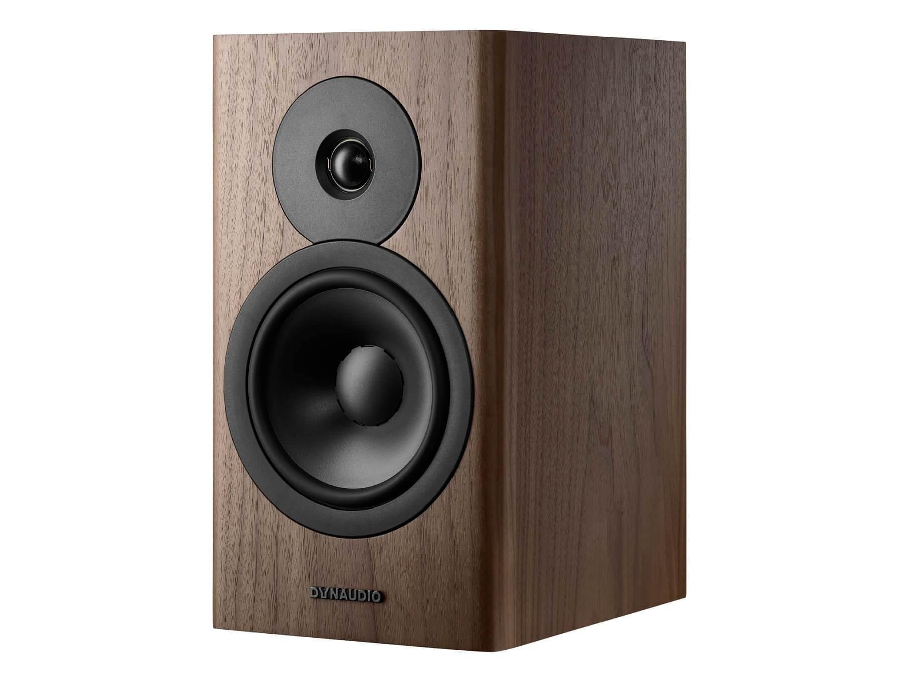 Dynaudio Evoke 20 - Standmount Speaker - Walnut Front Side