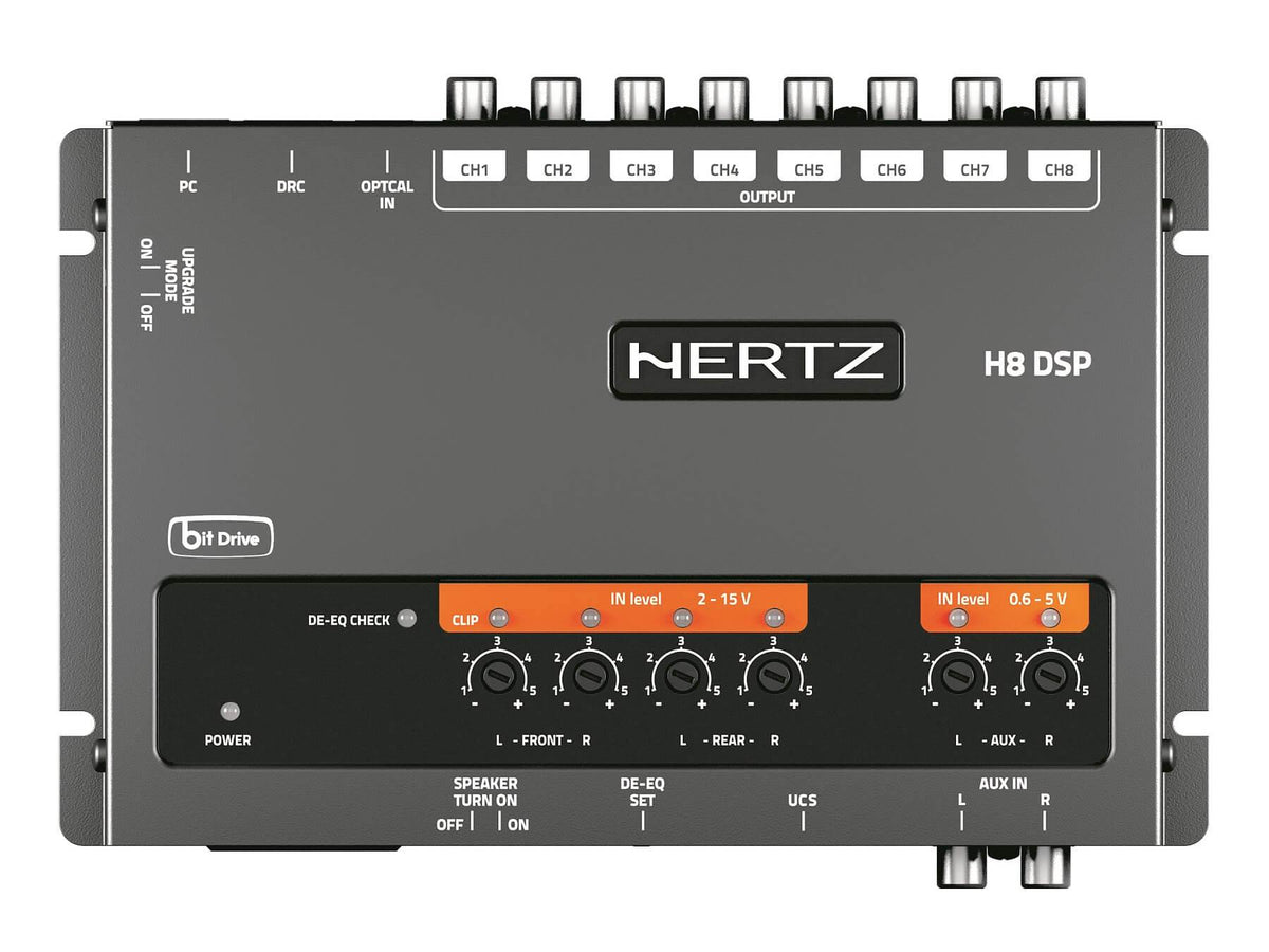 Hertz H8 DSP - 8 Channel DSP with Remote