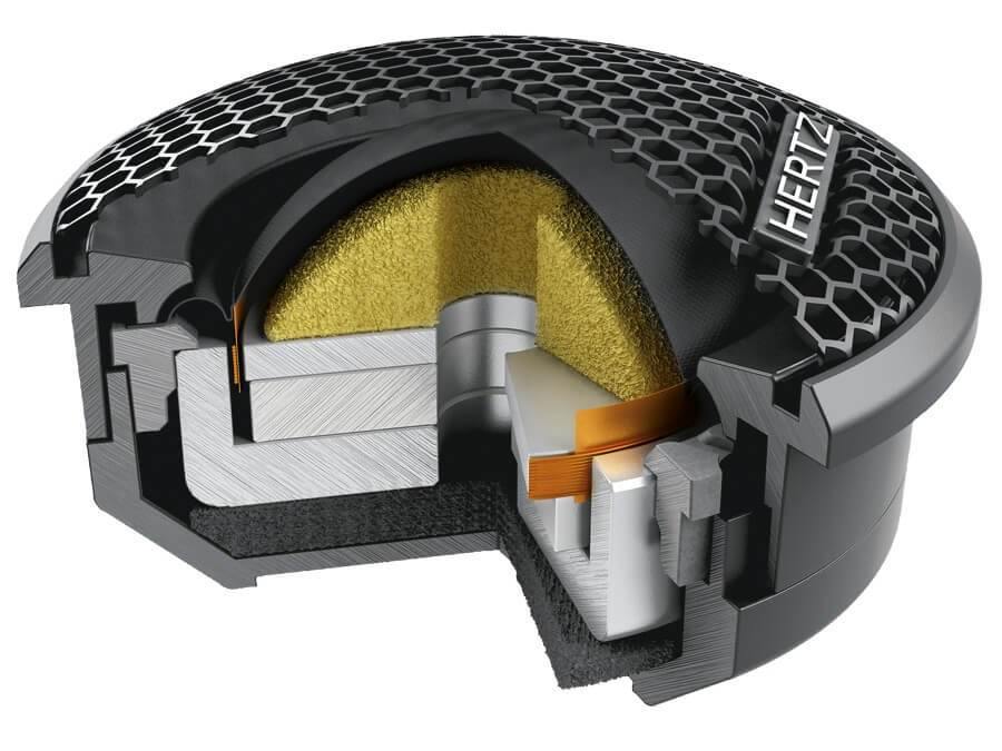 Hertz Mille Pro MP 25.3 - Car Audio Tweeter Set - 4