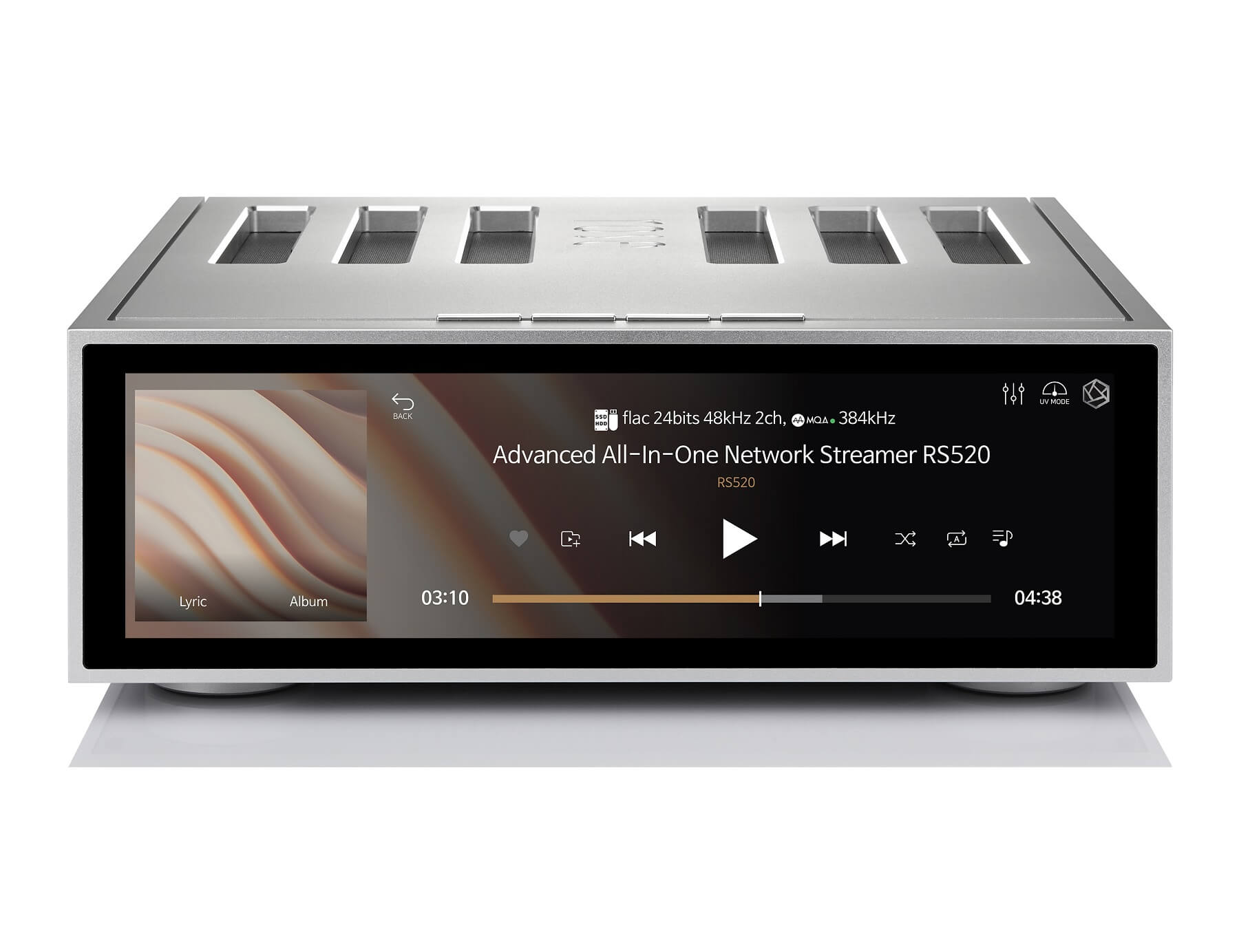 HiFi Rose RS520 - Silver - Front