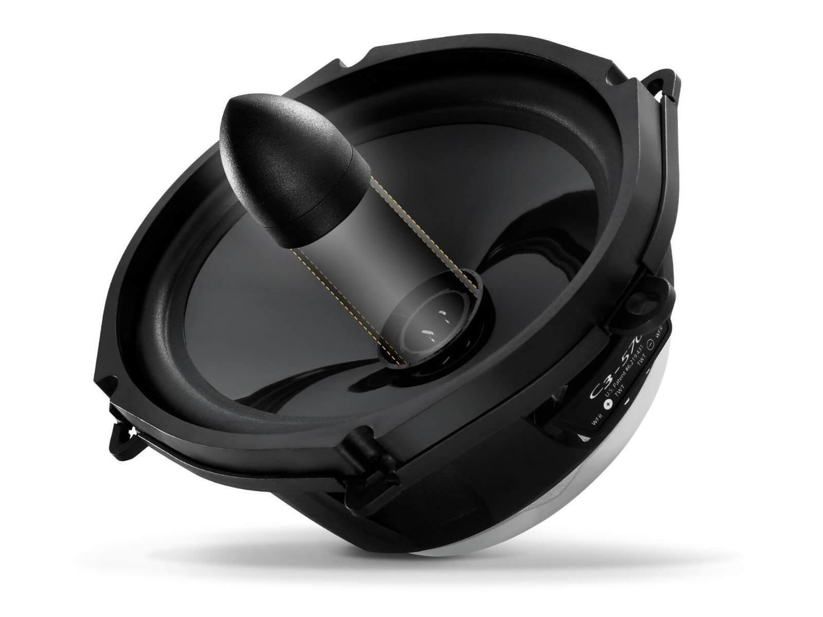 JL Audio C3-570 - 5 x 7 Inch Convertible Coaxial Speaker System - 3