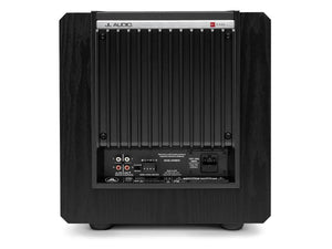 JL Audio E-Sub e110 - Subwoofer - Black Ash Back
