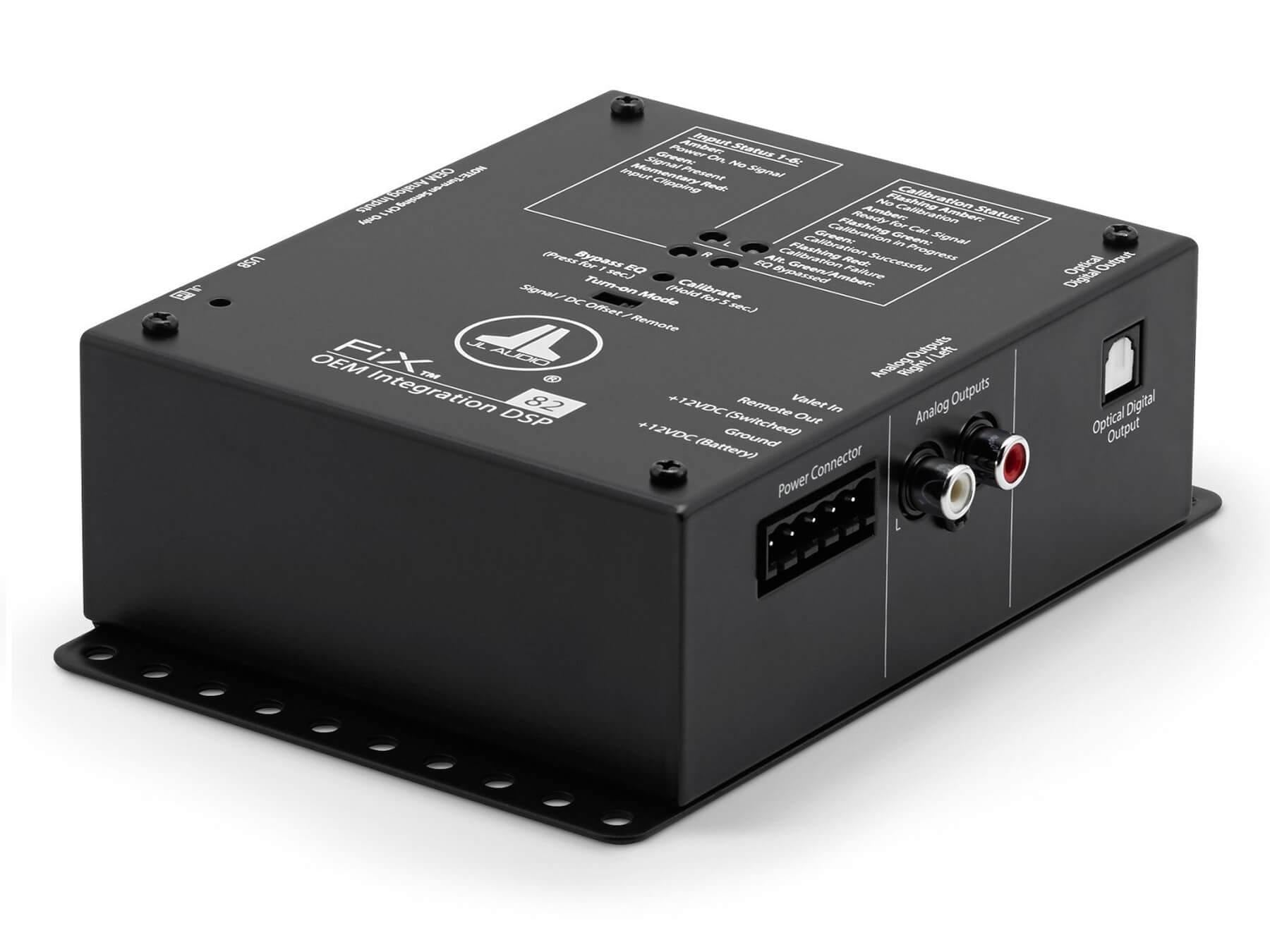 JL Audio FiX-82 - OEM Integration DSP - Time Correction - EQ - 2