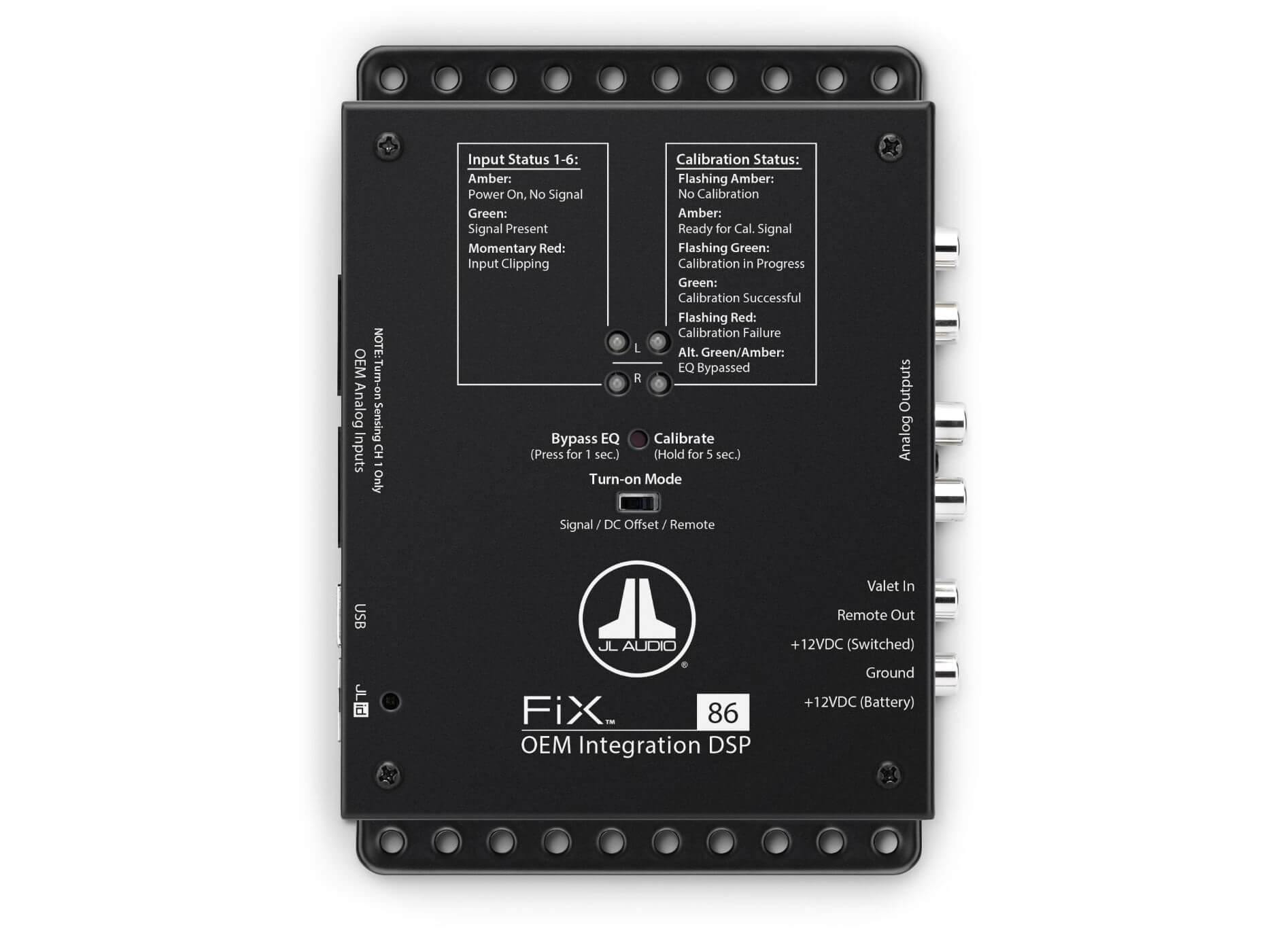 JL Audio FiX-86 - OEM Integration DSP - Time Correction - EQ