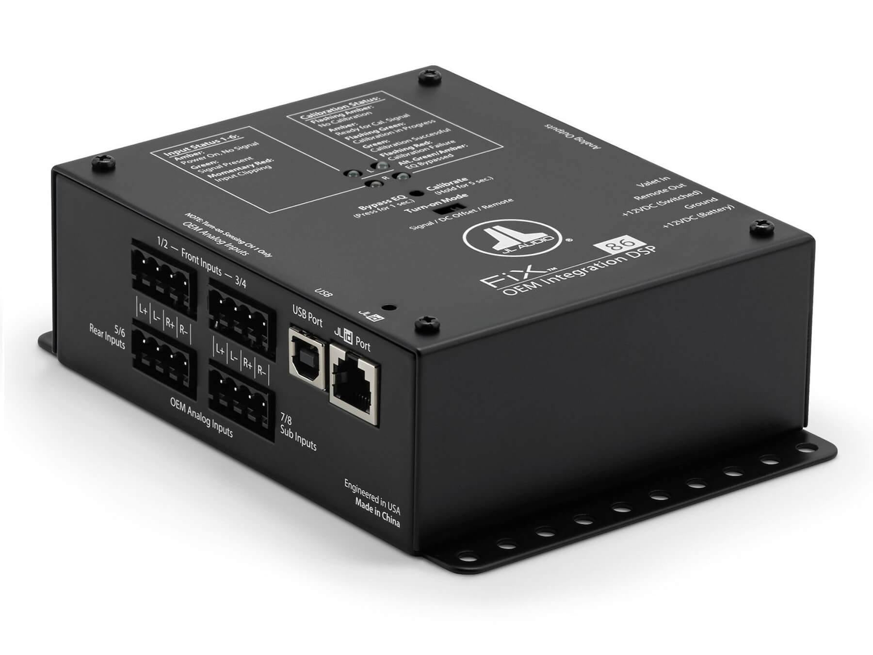 JL Audio FiX-86 - OEM Integration DSP - Time Correction - EQ - 3