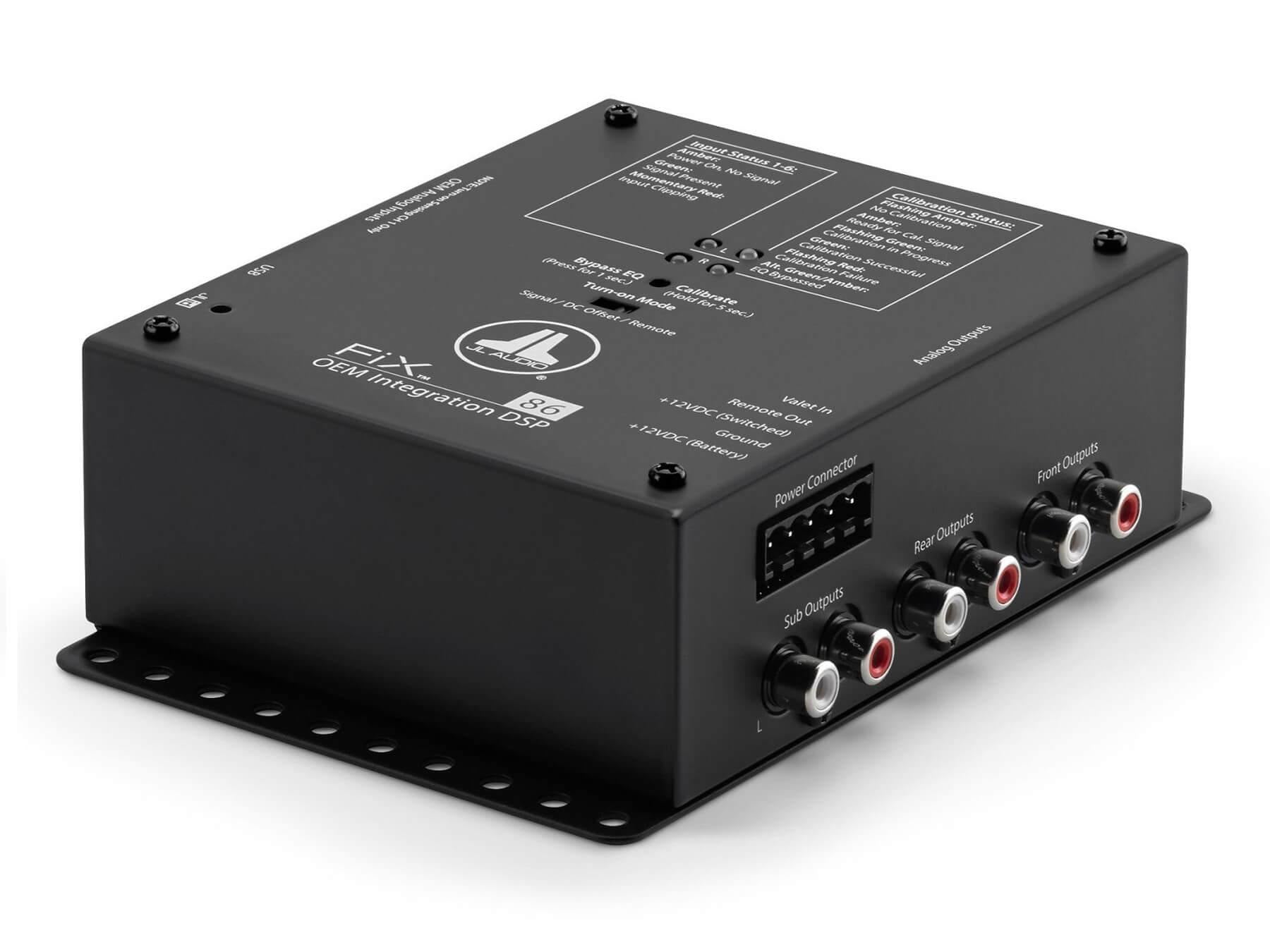 JL Audio FiX-86 - OEM Integration DSP - Time Correction - EQ - 2