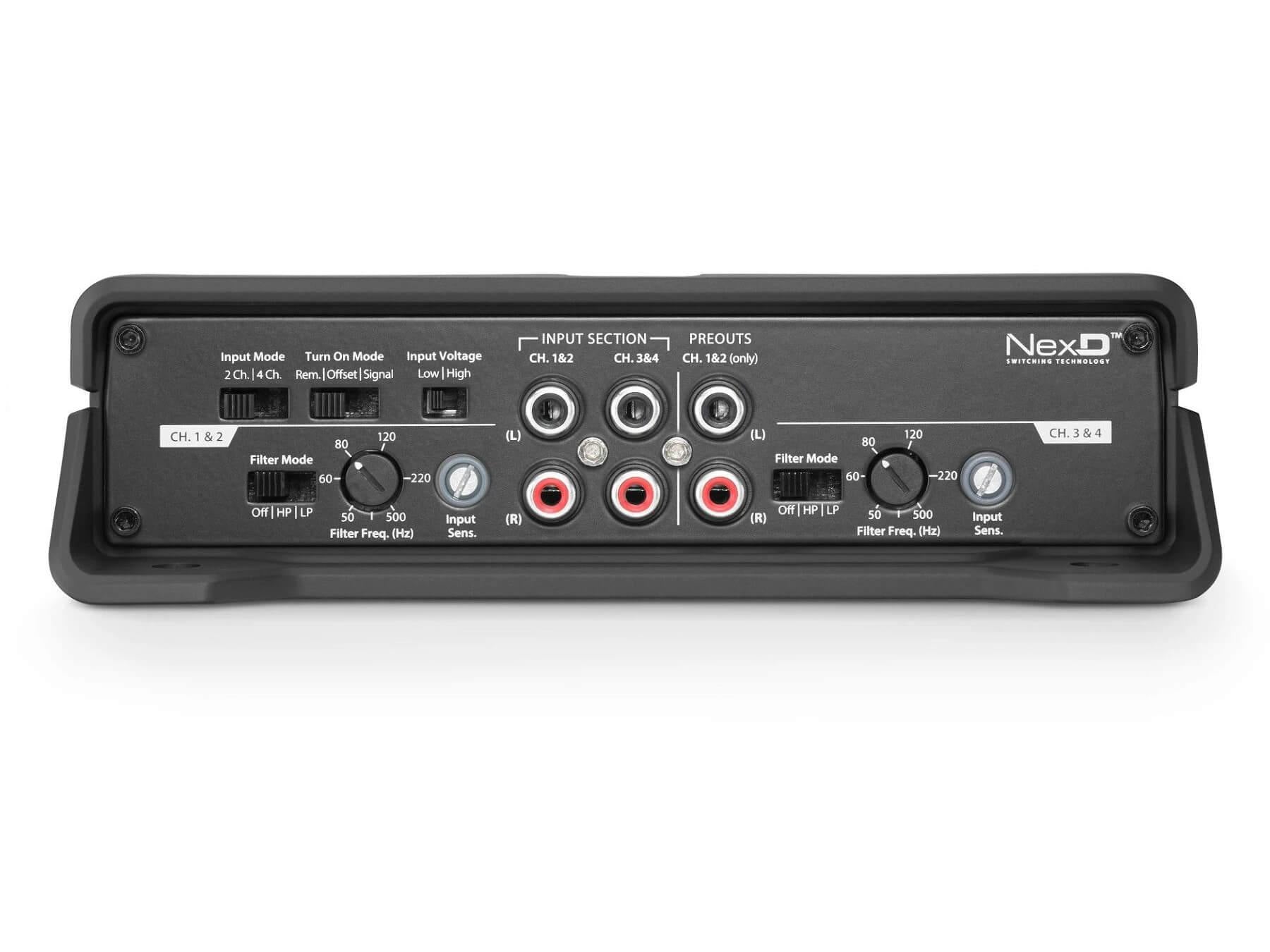 JL Audio JD400/4 - 4 Channel Class D Amplifier - 4