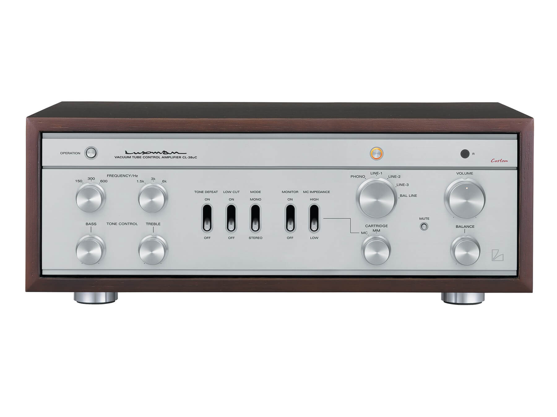 Luxman CL-38uC - Pre Amplifier - Front