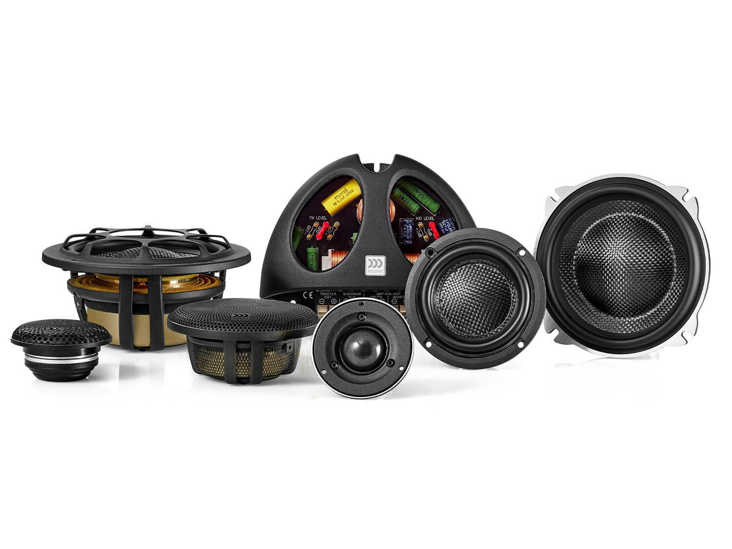 Morel Elate Carbon Pro 53 - 3-Way Component Speakers