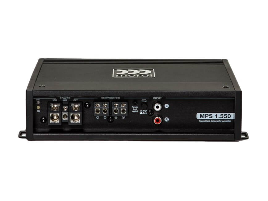 Morel MPS 1.550 Amplifier - Rear Panel