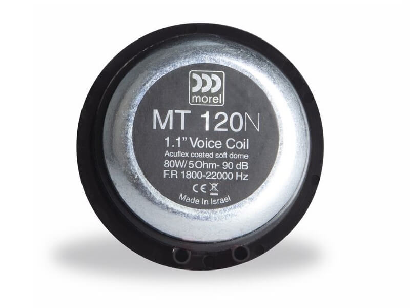 Morel Virtus Nano MT120N Tweeter - Rear