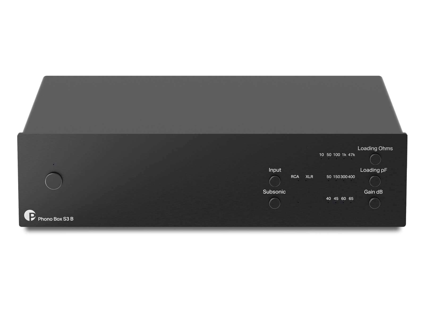 Pro-Ject Phono Box S3 B - True Balanced Phono Stage - Black