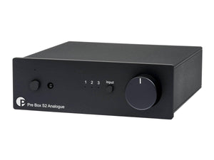 Pro-Ject Pre Box S2 Analogue - Stereo Line Pre-Amp - Black