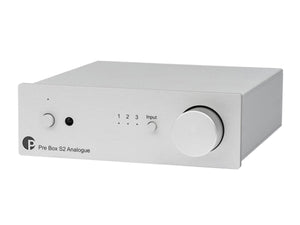 Pro-Ject Pre Box S2 Analogue - Stereo Line Pre-Amp - Silver