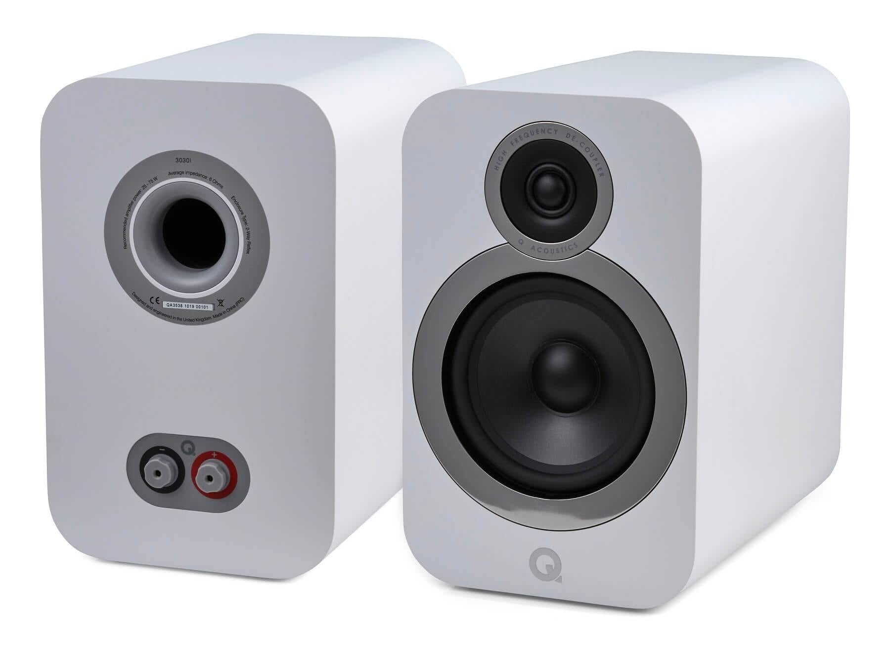 Q Acoustics 3030i - Bookshelf Speakers - White
