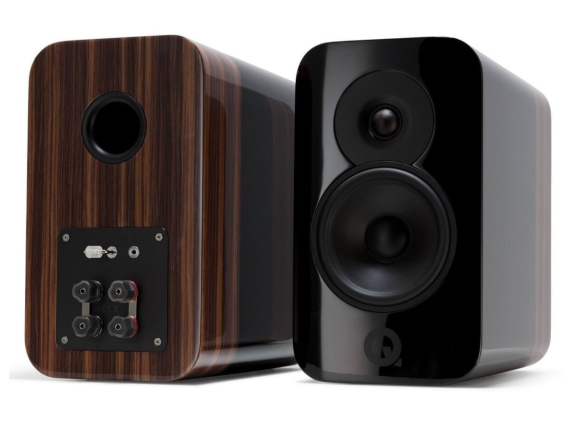 Q Acoustics Concept 300 - Standmount HiFi Speakers - Rosewood