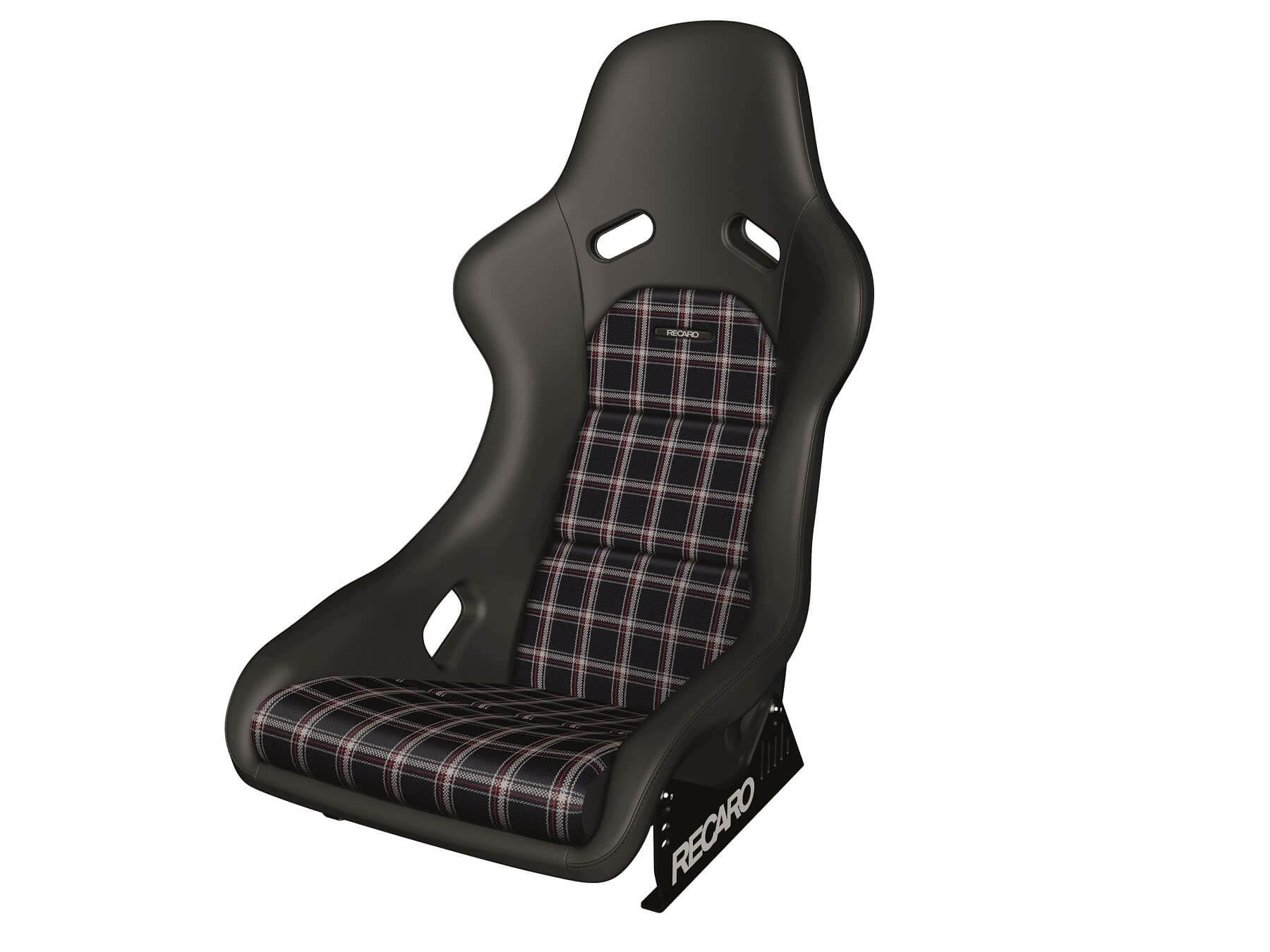 RECARO Classic Line Pole Position - Leather / Caro (Checkered)