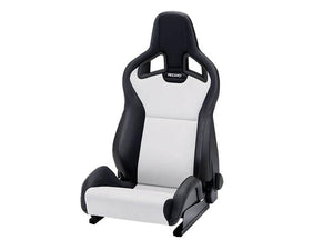RECARO Sportster CS - Ambla Leather Black / Dinamica Suede Silver