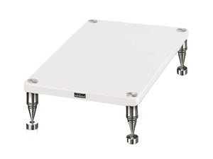 Solidsteel HF A / B Hyperspike - High-End Power Amp Stand - Gloss White
