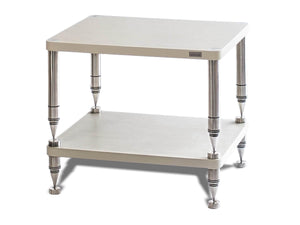 Solidsteel HP-2 - Ceramic Hi-Fi Audio Equipment Rack - Travertine