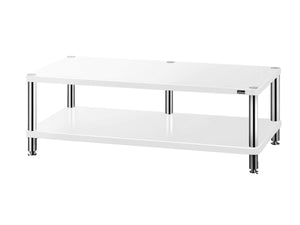 Solidsteel HW-2 - High End Audio & TV Rack - Gloss White