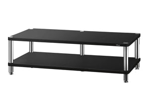 Solidsteel HW-2L - High End Audio & TV Rack - Flat Black