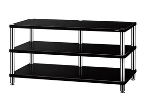 Solidsteel HW-3L - High End Audio & TV Rack - Gloss Black