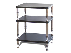 Solidsteel HP-3 - Ceramic Hi-Fi Audio Equipment Rack - Black Slate