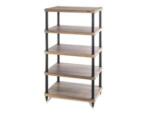 Solidsteel S3-5 - Hi-Fi Audio Equipment Rack - Walnut