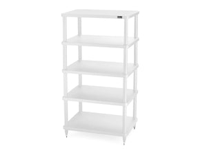 Solidsteel S3-5 - Hi-Fi Audio Equipment Rack - White