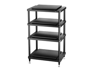 Solidsteel S5-4 - Advanced Hi-Fi Audio Equipment Rack - Black