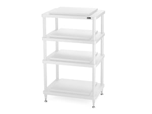 Solidsteel S5-4 - Advanced Hi-Fi Audio Equipment Rack - White
