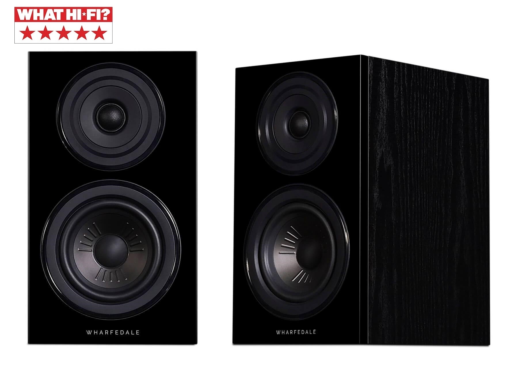 Wharfedale Diamond 12.1 - Standmount Speakers - Black