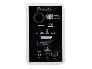 Wharfedale DS-2 - Active Speakers - White - Back