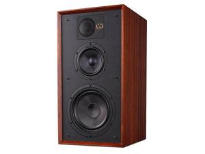 Wharfedale Linton - Standmount Speakers - Mahogany - Side