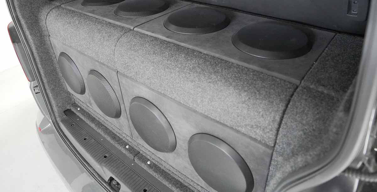 8 Speaker Subwoofer Box