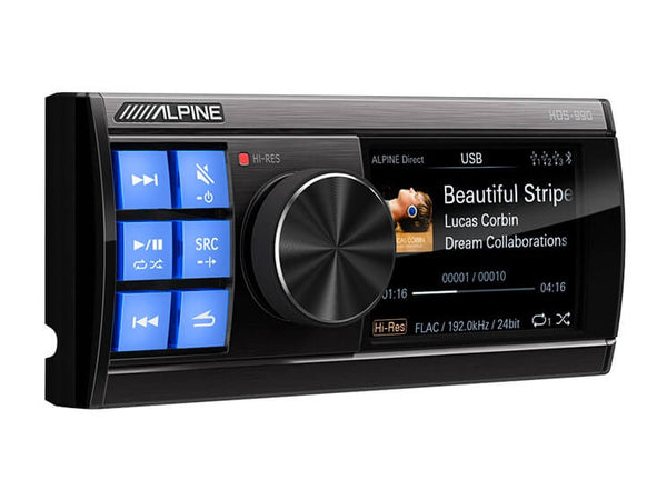 Alpine Status HDS-990 - Remote Control and Media Player