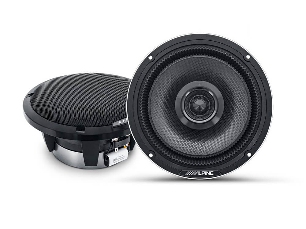 Alpine Status HDZ-65 - 2-Way Coaxial Speakers