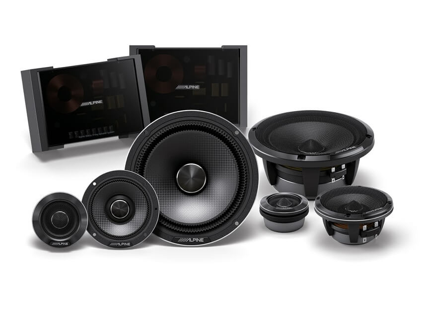 Alpine Status HDZ-653 - 3-Way Component Speakers