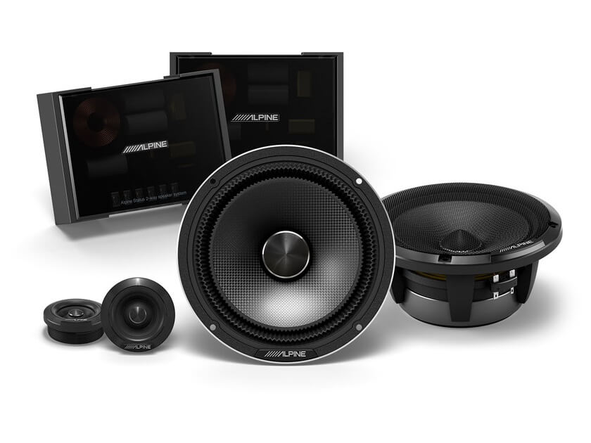 Alpine Status HDZ-65CS - 2-Way Slim Component Speakers