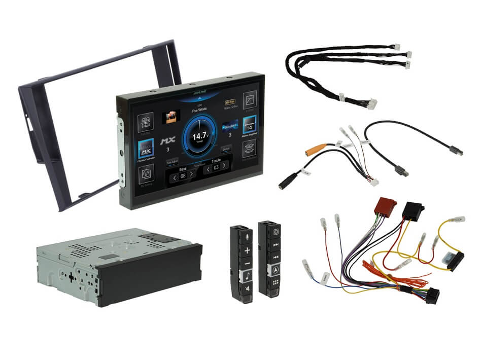 Alpine i905D-F - Freestyle Head Unit - Full Kit