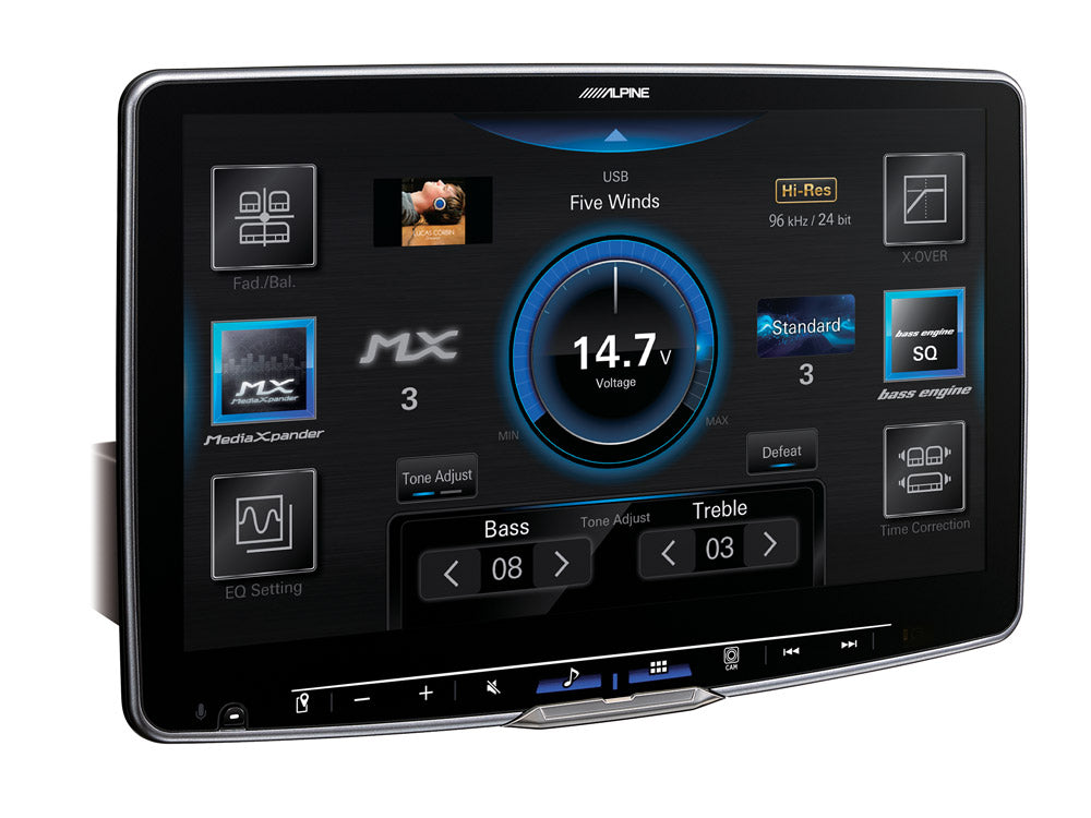 Alpine iLX-F115D - Apple CarPlay/Android Auto Head Unit