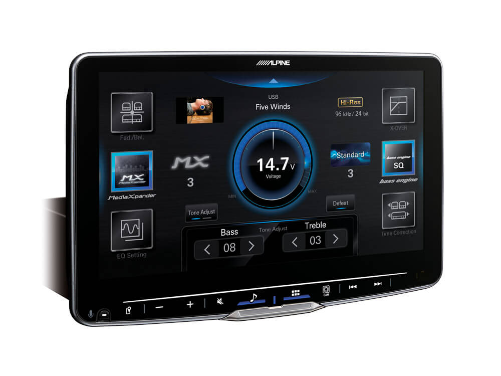 Alpine iLX-F905D - Apple CarPlay/Android Auto Head Unit