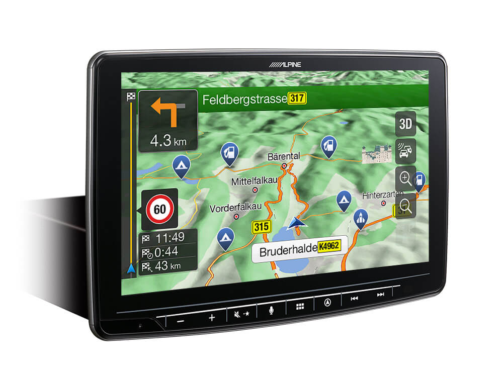 Alpine INE-F904DU8 - Fiat Ducato 8 - CarPlay/Android Auto Head Unit