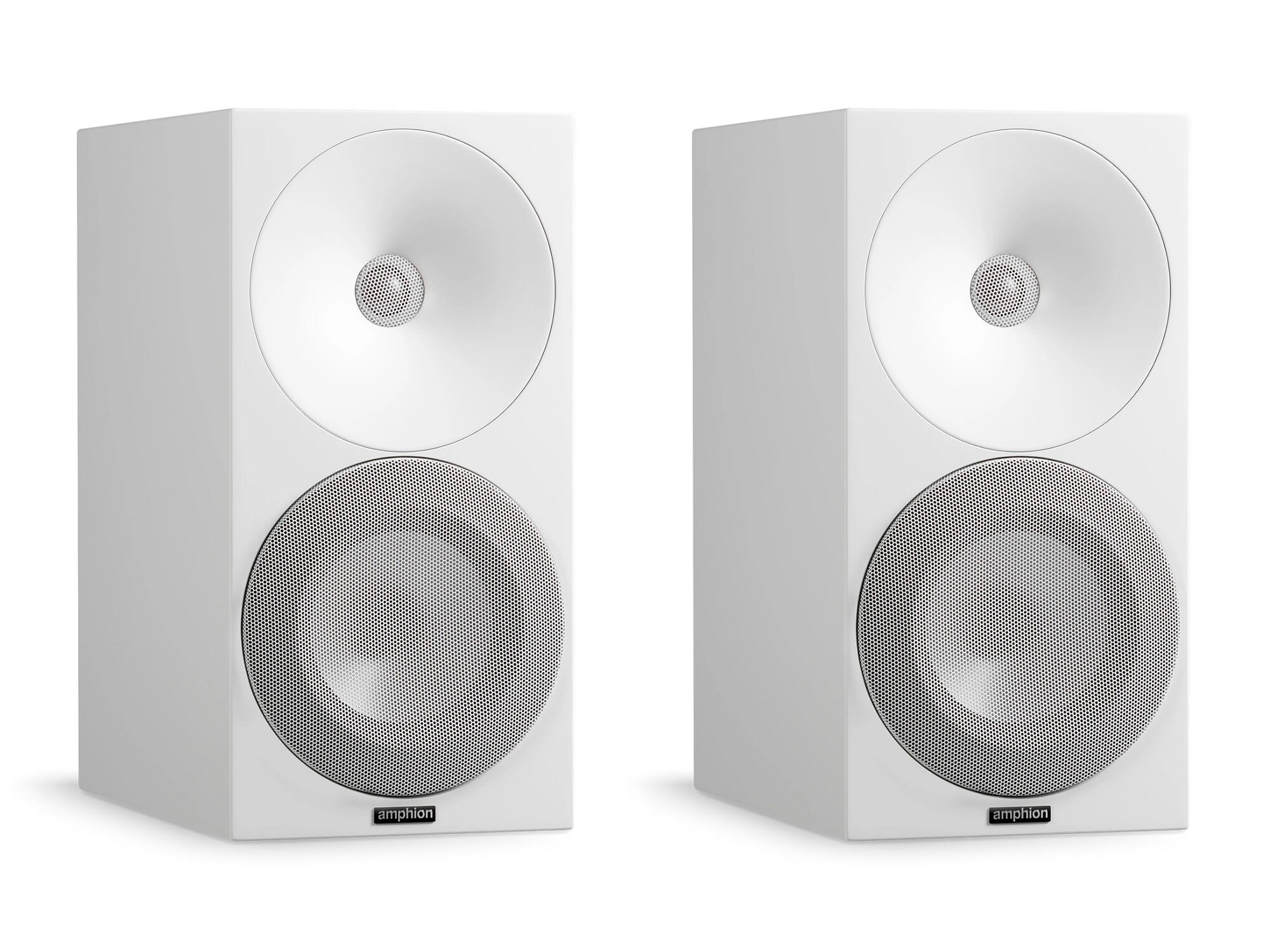 Amphion Argon3X - Bookshelf Speakers - Full White