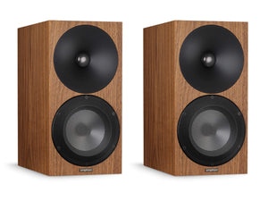 Amphion Argon3X - Bookshelf Speakers - Walnut