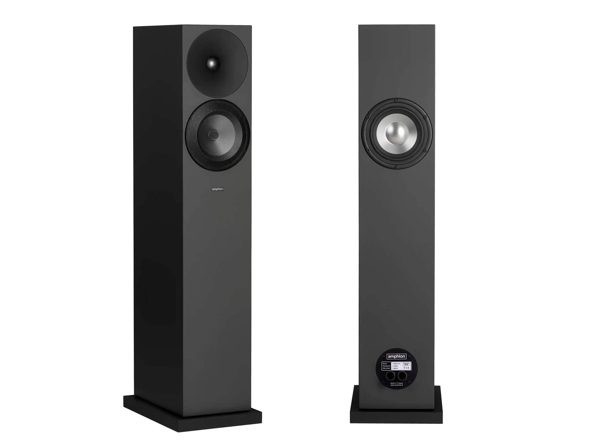Amphion Argon 3LX - Floorstanding Speakers - Black