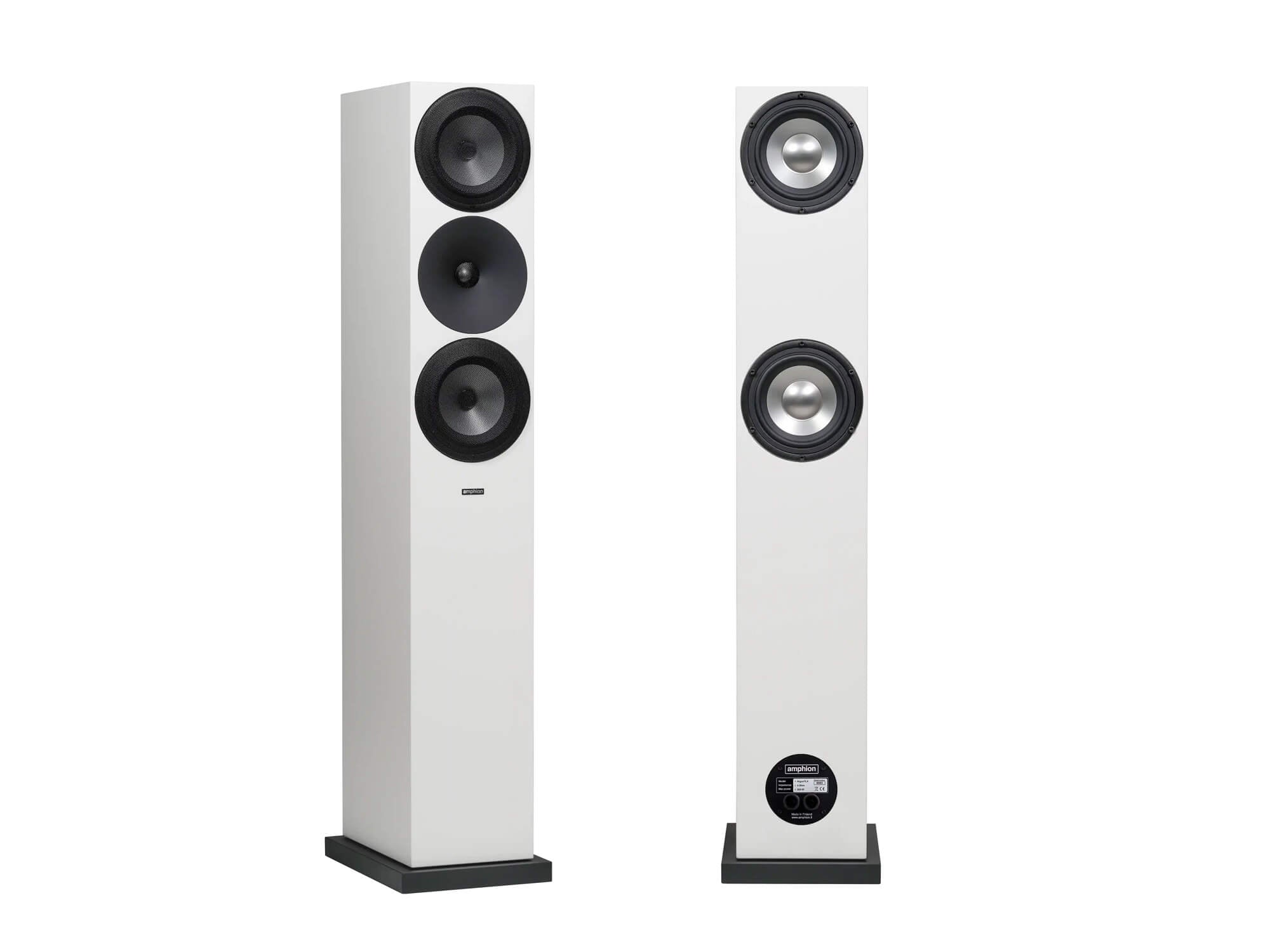 Amphion Argon 7LX - Floorstanding Speakers - Full White